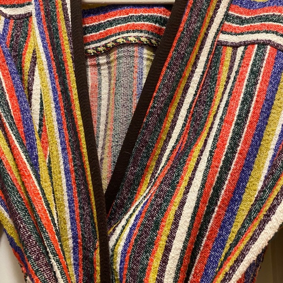 Striped Anthropologie coat - Picture 3 of 8